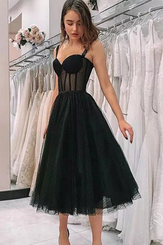 Cute Straps Short Belen Homecoming Dresses Prom Dress Black Fairy Vintage Party Dresses