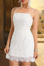 Load image into Gallery viewer, Jemima Sheath/Column Straight Short/Mini Lace Homecoming Dress XXCP0020473
