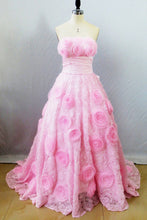 Load image into Gallery viewer, 2022 Lovely Wedding Dresses A Line Sweetheart Ball Gown Pink