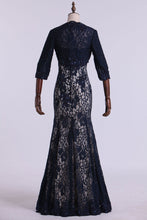 Load image into Gallery viewer, 2022 Mother Of The Bride Dresses Strapless Mermaid Floor Length Lace