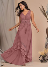 Load image into Gallery viewer, Guadalupe Natural Waist Sleeveless Floor Length Spaghetti Staps A-Line/Princess Bridesmaid Dresses