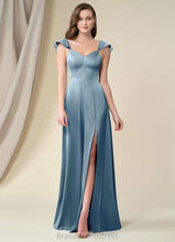 Load image into Gallery viewer, Dayami Sleeveless Floor Length A-Line/Princess Natural Waist Scoop Bridesmaid Dresses