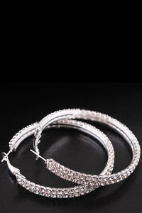 Exquisite Alloy/Rhinestones Ladies' Earrings