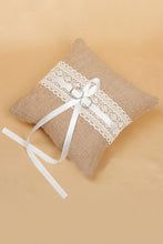 Load image into Gallery viewer, Gorgeous Ring Pillow With Bow/Lace