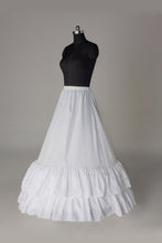 Load image into Gallery viewer, Women Nylon Floor Length 2 Tiers Petticoats P007