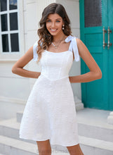 Load image into Gallery viewer, Neckline Homecoming Dresses Arielle Short/Mini A-Line Square Homecoming Dress