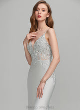 Load image into Gallery viewer, Prom Dresses Lauren Sequins V-neck Trumpet/Mermaid Train With Sweep