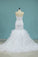 2024 Mermaid Wedding Dresses Sweetheart Organza With Applique Court Train