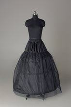 Load image into Gallery viewer, Women Nylon/Tulle Netting Floor Length 1 Tiers Petticoats P029