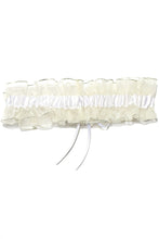 Load image into Gallery viewer, Gorgeous Organza With Ribbons Flower Wedding Garters