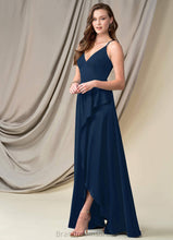 Load image into Gallery viewer, Mackenzie A-Line/Princess Scoop Natural Waist Floor Length Sleeveless Bridesmaid Dresses
