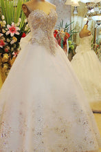 Load image into Gallery viewer, 2024 Luxurious&amp;Elegant Sweetheart Wedding Dresses With Beads And Applique