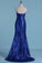 2024 Prom Dresses Mermaid Sweetheart Sequins With Beads And Slit
