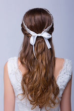 Load image into Gallery viewer, Noble Women&#39;S Crystal/Ribbon Headpiece - Wedding / Special Occasion / Outdoor Headbands