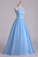 2024 Halter A Line/Princess Prom Dresses With Long Tulle Skirt