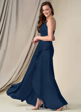 Load image into Gallery viewer, Mackenzie A-Line/Princess Scoop Natural Waist Floor Length Sleeveless Bridesmaid Dresses