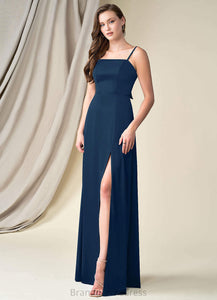 Lola Natural Waist Sleeveless V-Neck Floor Length Sequins Sheath/Column Bridesmaid Dresses