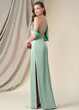 Load image into Gallery viewer, Amelie Sleeveless High Low A-Line/Princess Natural Waist V-Neck Bridesmaid Dresses