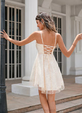 Load image into Gallery viewer, Homecoming Dresses Square A-Line Short/Mini Neckline Homecoming Anabelle Dress