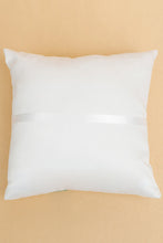Load image into Gallery viewer, Ring Pillow Satin With Feather
