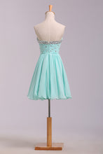 Load image into Gallery viewer, 2024 Big Clearance Sale Homecoming Dresses A Line Short/Mini Chiffon