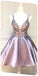 Elegant Homecoming Dresses Noemi Satin V-Neck Cute CD4780