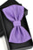 Fashion Polyester Bow Tie Lilac