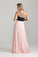 Black  Top  2022 Prom Dresses Sheath One Shoulder Floor Length Chiffon